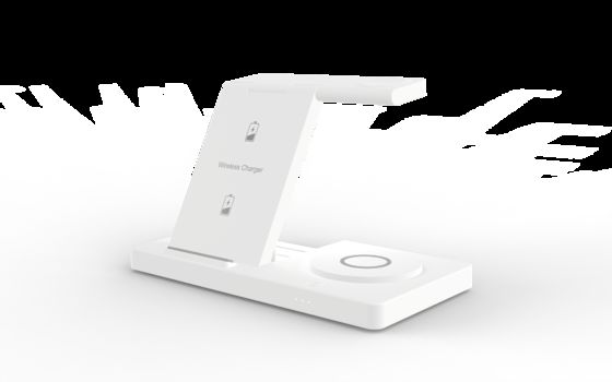 QI Magnetic T258 drahtloses Ladegerät 15W Klappladegerät für iPhone und Samsung