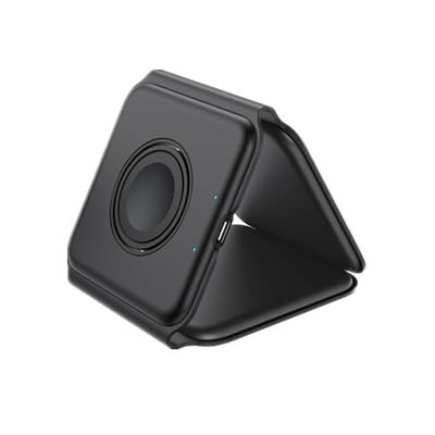 Guter Preis Tragbare Klappbare All-in-One Wireless-Ladegerät Iphone Iwatch Ohrhörer Weiß Schwarz Farbe Nur 0,35 kg Online