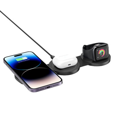 Guter Preis Portable 3 in 1 drahtloses Ladegerät Klappbare drahtlose Ladegerät für iPhone 14 Airpods Online