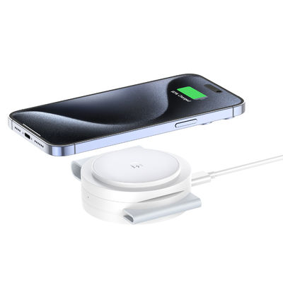 Guter Preis 3 in 1 tragbares drahtloses Ladegerät für iPhone15 Reiseladegerät für iPhone und Apple Watch Online