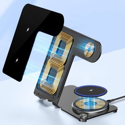 Guter Preis Metallwireless Charging 3W Ohrhörer und 2W Uhr Ausgangsleistung für bequemes Laden Online