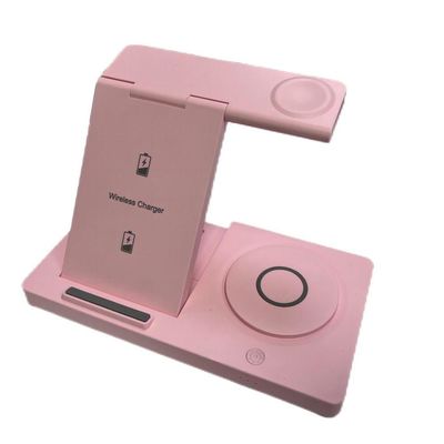 Guter Preis 15 Watt faltbare drahtlose Ladestation in Weiß/Schwarz/Grün/Purpur/Pink für das Aufladen von Uhren 3W Ausgang 5W/7.5W/10W/15W Online