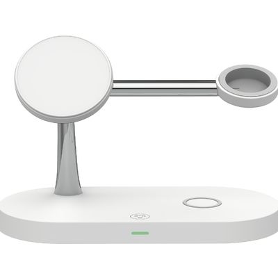 Guter Preis 4 in 1 drahtlose Ladestation mit 2W Nachtlicht und mehrfacher Sicherheitsschutz Online