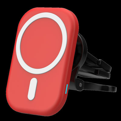 Guter Preis 15 Watt magnetisches drahtloses Ladegerät mit ABS-Silikongel Online