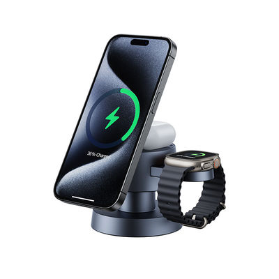 Guter Preis Neues Design drahtloser Ladestation mit Nachtlampe für iPhone Airpods und IWatch Online
