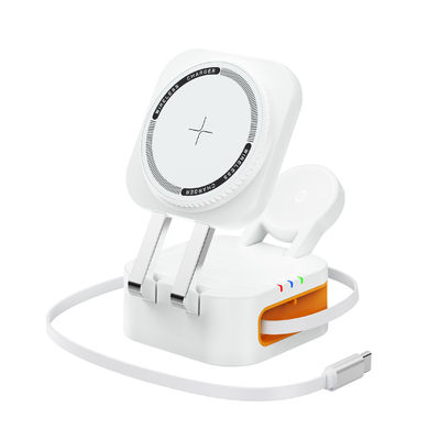 Guter Preis 3 in 1 Desktop Wireless Charging 70 X 70 X 41mm 5w/7.5w/10w/15w Ausgang 9v-3a 12v-1.5a Adapter Online