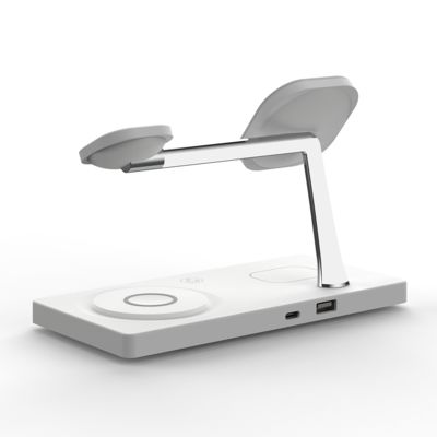 Guter Preis T218 Standladegerät Magnetisches kabelloses Ladegerät Multifunktions-Uhrenständer Online