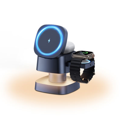 Guter Preis 4-in-1-Wireless-Ladegerät mit Nachtlicht 15W/10W/7,5W/5W Faltbares Ladegerät Online