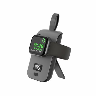 2500 MAh Typ C Apple Magnetic Power Bank Schwarz Weiß Portable Apple Watch Ladegerät
