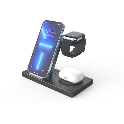 Guter Preis 5 in 1 Klappladeladestation Airpods Iwatch Schnelllade Iphone mit Nachtlicht 2w Online