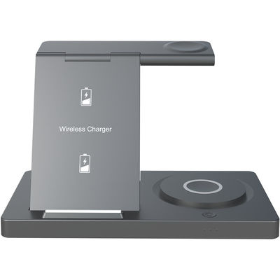 5 in 1 15w schnelles magnetisches drahtloses Ladegerät mit 2w Nachtlicht ABS Material