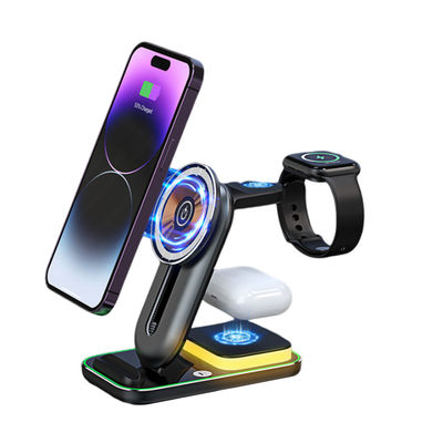 Guter Preis 5W 7W Magnetische drahtlose Ladung Drahtlose Ladehalter Mehrfachtelefone Uhren Online