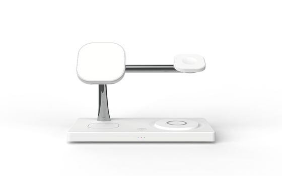 Schnelle magnetische drahtlose Ladung Nachtlicht 15w für Airpods Iwatch Abs Material