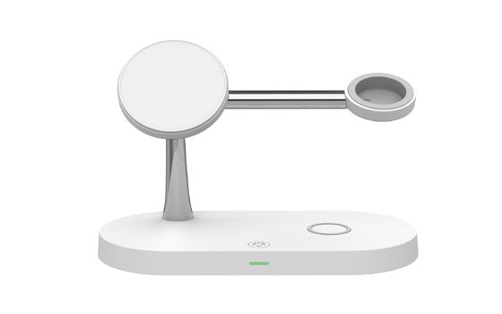 Guter Preis Zinklegierung Magnetische iPhone-Ladegerät 15W 10W Wireless Charging Bracket Online
