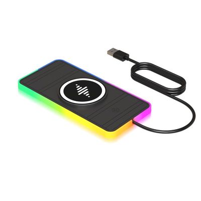 Guter Preis Fast Car Wireless Charger Schwarzes Ladegerät für Apple-Geräte mit RGB-Licht Online