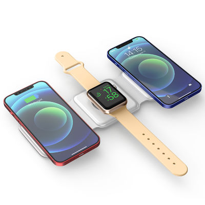 15W Schnellladung Portable Wireless Charger für Uhren QC3.0 Ladung Schwarz/Weiß