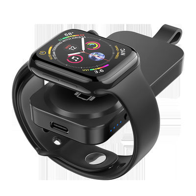 Guter Preis Schwarz/Weiß Kompaktes Design Drahtlose Uhr Ladegerät Powerbank Aufladen bis zu 2-8mm in der Einzelhandelsbox Online