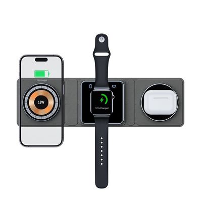 Guter Preis USB-C-Eingangsanschluss drahtloser Ladekast mit 2W Max-Uhrenladekraft Online