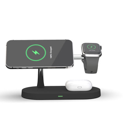 Vielseitiges 15W 5 in 1 drahtloses Ladestand mit USB-A-Ausgang