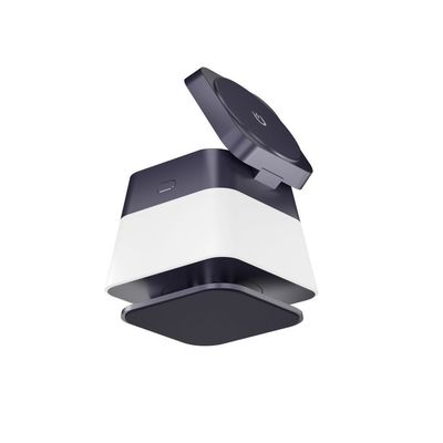 Guter Preis 4-in-1-Spin-Flipping-Fast-Wireless-Ladestand für Qi-fähige Geräte Online