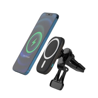 Guter Preis 15W Ladeleistung Magnetisches drahtloses Ladegerät mit starker Anziehungskraft Kompatibel mit den meisten Smartphones Online