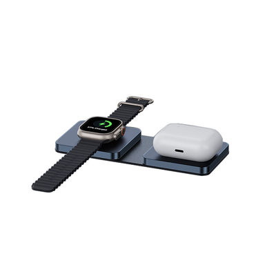 Guter Preis Kompaktes faltbares drahtloses Ladegerät 3W - 15W Qi Telefon Apple Airpod IWatch mit USB Typ C Online