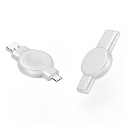 Apple & Samsung Dual Interface Watch Ladegerät Ausgangsleistung 2.5w Abs und PC Material