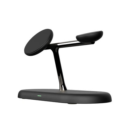 T256 Mehrfunktionales drahtloses Ladegerät mit LED-Nachtlicht