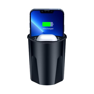 Guter Preis Schwarze Farbe ABS-Material Auto-Wireless-Ladegerät Ladefrequenz 110-205KHz Online