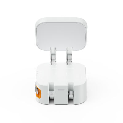 Guter Preis Schwarz/Weiß 3 In 1 Desktop Abs Pc Zinklegierung Material Traval Wireless Charger Sensor Distanz 2-6mm 9V-3A 12V-1.5A Eingangsspannung und -strom Online