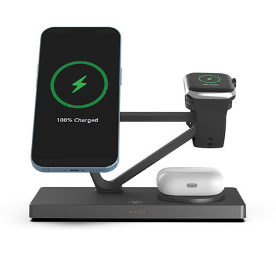 Guter Preis T216 Wireless Fast Charger 15W/10W/7.5W /5W Unterstützung von Apple und Samsung Telefon mit Nachtlicht ABS Ladegerät Online