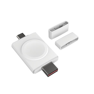 Anpassbarer T316 Apple und Samsung Uhr Ladegerät ABS Dual-Interface tragbares Ladegerät