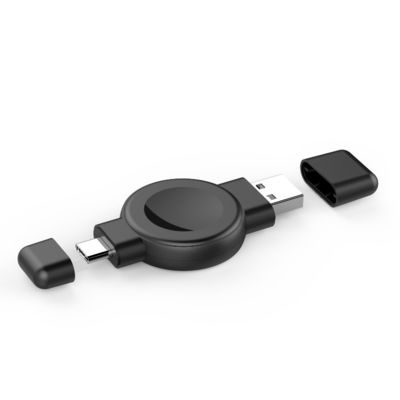 X512 Samsung / Apple Watch Wireless Charger mit Dual Interface USB/TYPE-C ABS+PC Uhr Ladegerät