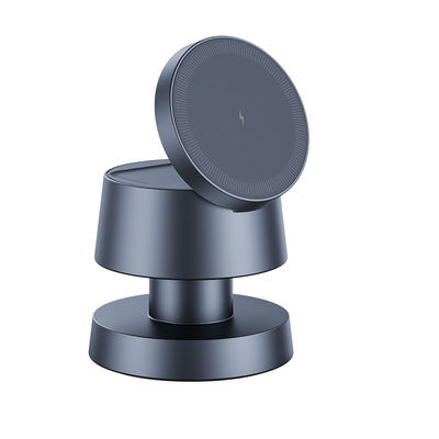 Guter Preis Industrie XH-X6 Wireless Fast Charger 15W/10W Metallfarbe Unterstützung Winkel Anpassung mit zweifarbigen Lichtlader Online