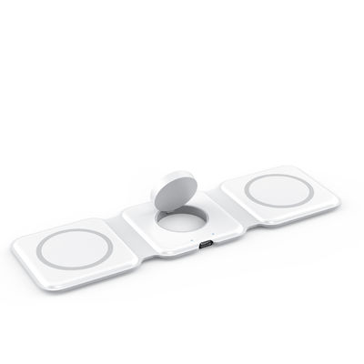 2025 Neues W07C Wireless-Ladegerät 15W Typ-C-Port Magnetischer Mini-Ladegerät Unterstützung Iwatches And Airpods