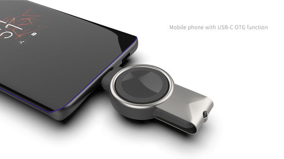 2025 T304-S drahtloser Schnellladegerät, Apple Watch-Unterstützung, Mini 2500mAh Power Bank ABS-Ladegerät