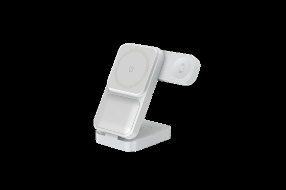Guter Preis S1 Klappmagnet 3 in 1 drahtloses Ladegerät 15W/10W Ladeklammer unterstützt Apple's und Samsung's Produkte Online
