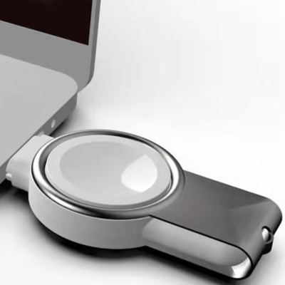 Guter Preis T304-A Dual-Plug 2-in-1-Uhrenladegerät ABS 3W zum Aufladen der Apple Watch Online