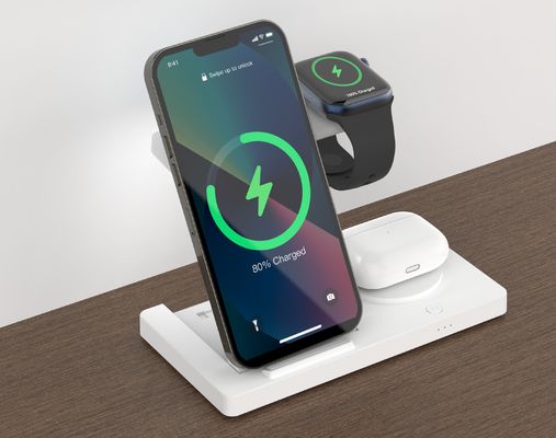 Guter Preis Apple Charger T258 Multifuctional Wireless Charger ABS Foldable Wireless Charger  Online