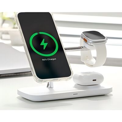 Guter Preis QI2 Magnetisches drahtloses Ladegerät 3 in 1 universelles qi2 alles in einer drahtlosen Ladegerätefabrik Online