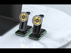 Timess A8 drahtloser Telefonhalter 4 in 1 magnetisches drahtloses Ladegerät für Telefon