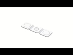 15W Qi-kompatibles Portable mit Überspannungsschutz - Schwarz/Weiß