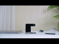 PD/QC Metal Wireless 3 in 1 Ladestand 6 mm Laderabstand