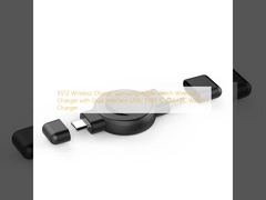 X512 Wireless Charge Samsung/Apple Watch Wireless Charger mit Dual Interface USB/TYPE-C ABS+PC Uhren Ladegerät