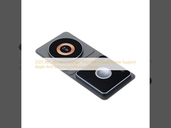 2025 X8C drahtloses Ladegerät 15W/10W Mobiltelefonunterstützung Apple und Samsung Klapplade