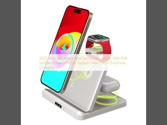 2025 Neues A21 Apple And Samsung Ladegerät 15W/10W Mobiltelefon Ladegerät Unterstützung Uhr und Ohrhörer Aufladen