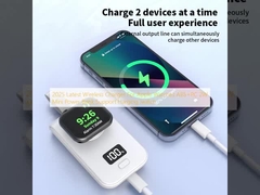 2025 Neues drahtloses Ladegerät für Apple Uhren ABS+PC 2W Mini Power Bank Unterstützung Harging Iwatch