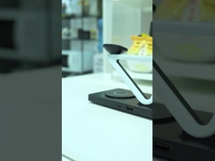 5 in 1 15W schnelles magnetisches drahtloses Ladegerät mit Nachtlicht 2W akzeptieren kundenspezifisches Logo