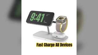 Magnetisches 15-W-Schnellladegerät QI2
